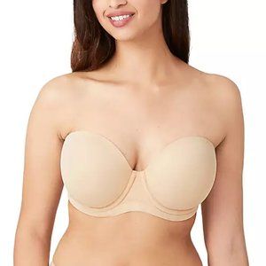 Wacoal Red Carpet Strapless Full Busted Underwire Bra in Nude (34E/34DD)